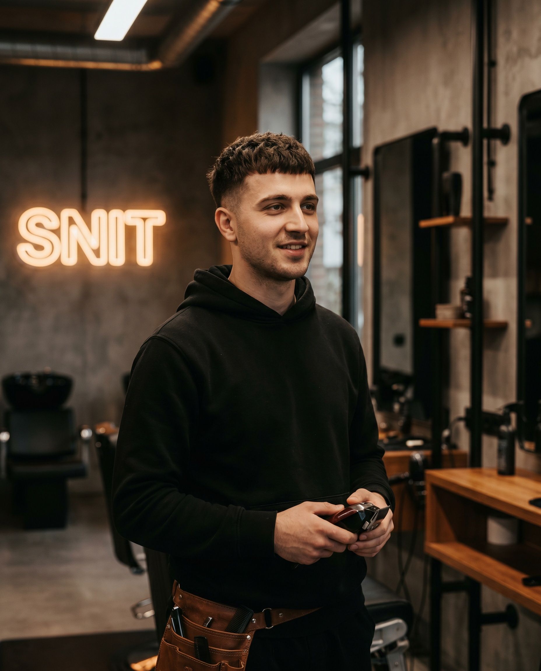 Deniz, Trend-barber bij SNIT